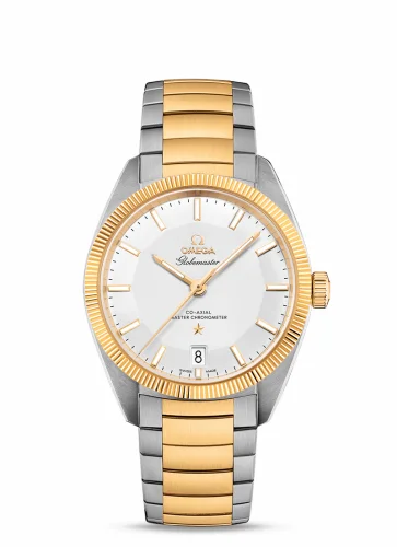 Omega Globemaster Stainless Steel / Yellow Gold / Silver / Bracelet 130.20.39.21.02.001 (13020392102001)
